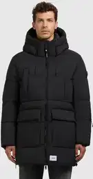 Steppjacke WELM MATT , Herren, Gr. XL (42), schwarz, Web, Steppware, Obermaterial: 100% Polyester. Futter: 100% Nylon. Wattierung: 100% Polyester, unifarben, casual, Langarm, Jacken