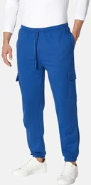 Jogginghose Jogginghose FLOREVORO , Herren, Gr. 32, blau (royal blau), Obermaterial: 60% Baumwolle CO. 40% Polyester PES., regular fit, Hosen, mit Tunnelzugbund