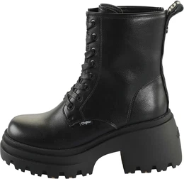 Schnrboots BRAVR LACE UP Gr. 38, schwarz Damen Schuhe Schnrstiefelette, Plateaustiefelette, Blockabsatz, mit Memory Foam
