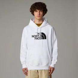 Kapuzensweatshirt M DREW PEAK PULLOVER HOODIE , Herren, Gr. L, tnf wei, tnf schwarz, Sweatware, Obermaterial: 80% Baumwolle, 20% Polyester, bedruckt, sportlich, Langarm Rippbndchen, Sweatshirts