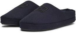 Pantoffel FLAG WARM FELT HOUSE SHOE Gr. 41/42, blau (dunkelblau) Herren Schuhe Casualmode, Schlappen, Hausschuh, Schlupfschuh mit TH-Stickerei