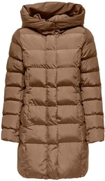 Steppjacke ONLLINA PUFFER COAT CC OTW Gr. XL (42), braun (malt ball) Damen Jacken