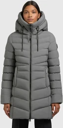 Steppjacke TUHANI4 , Damen, Gr. XXL (44), grau (helles graublau), Web, Steppware, Obermaterial: 100% Polyester. Wattierung: 100% Polyester, unifarben, casual, Langarm, Jacken