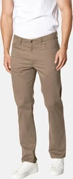 5-Pocket-Hose Hose VIVIRI , Herren, Gr. 30, braun, Obermaterial: 97% Baumwolle CO. 3% Elasthan EL., casual, comfort fit lang, Hosen, supersofte Pima Baumwolle