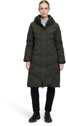 Steppjacke Daunen-Steppjacke mit Kapuze Gr. 46, grn (dunkelgrn) Damen Jacken