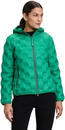 Daunenjacke mit Kapuze Gr. 46, grn (green grass) Damen Jacken