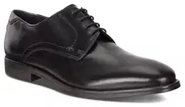 Schnrschuh MELBOURNE , Herren, Gr. 44, schwarz, Leder, elegant, Schuhe, mit seitlichen Nhten, Freizeitschuh, Halbschuh, Schnrschuh