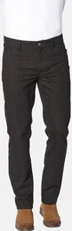 5-Pocket-Hose Hose AGODESSI , Herren, Gr. 54, N-Gr, braun, Obermaterial: 52% Baumwolle CO. 30% Polyester PES. 16% Viskose CV. 2% Elasthan EL., regular fit, Hosen