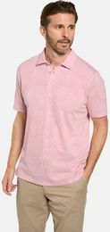Poloshirt Poloshirt TOSCARELLA , Herren, Gr. 56, rosa, casual, regular fit normal, ohne Ausschnitt, Kurzarm, Shirts, im modernen Look