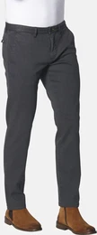 Chinohose Hose ARTUTELLI , Herren, Gr. 29, N-Gr, grau (dunkelgrau), Obermaterial: 68% Baumwolle CO. 29% Lyocell CLY. 3% Elasthan EL., regular fit, Hosen