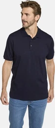 Poloshirt Poloshirt VERONZI , Herren, Gr. 56, blau (dunkelblau), Obermaterial: 65% Baumwolle CO. 35% Polyester PES., casual, regular fit normal, ohne Ausschnitt, Kurzarm, Shirts, im sportlichen Look