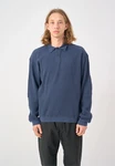 Cleptomanicx Sweatshirt Shirt Thermal blau
