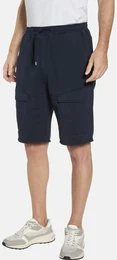 Sweatbermudas Sweatbermuda ELEGANTEZZA , Herren, Gr. 52, N-Gr, blau (dunkelblau), Obermaterial: 100% Baumwolle CO., regular fit, Hosen, im 5-Pocket Stil