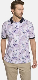 Poloshirt Poloshirt ELEGELLI , Herren, Gr. 60, rosa (wei rosa), Obermaterial: 100% Baumwolle CO., casual, regular fit normal, ohne Ausschnitt, Kurzarm, Shirts