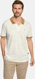Poloshirt Poloshirt FARNELLO , Herren, Gr. 54, beige, Obermaterial: 100% Baumwolle CO., casual, regular fit normal, ohne Ausschnitt, Kurzarm, Shirts