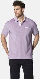 Poloshirt Poloshirt MOZZITANI , Herren, Gr. M, lila, Obermaterial: 100% Baumwolle CO., casual, regular fit normal, ohne Ausschnitt, Kurzarm, Shirts