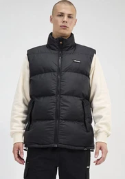 Steppweste BARGENT PADDED GILET , Herren, Gr. L, schwarz, Steppware, Obermaterial: 100% Polyester, unifarben, sportlich, Westen