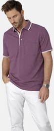 Poloshirt Poloshirt TESSAVEST , Herren, Gr. 60, lila, Obermaterial: 60% Baumwolle CO. 40% Polyester PES., casual, regular fit normal, ohne Ausschnitt, Kurzarm, Shirts, mit Brusttasche