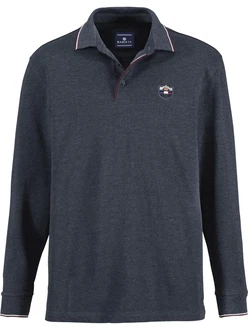 BABISTA Langarm-Poloshirt MILANVETZO blau (dunkelblau melange)