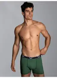 Boxer Bequeme Pants mit Webgummibund , Herren, Gr. XXL, grn (efeu), 95% Baumwolle, 5% Elastan, Unterhosen
