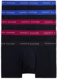 Trunk 5P TRUNK , Herren, Gr. L (52), bright blau, grape valley, schwarz, Jersey, Obermaterial: 95% Baumwolle, 5% Elasthan, UNDERWEAR, kontrastfarbene Details, krpernah, Unterhosen, mit Logobund