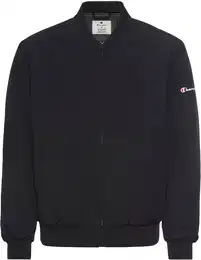 Blouson , Herren, Gr. XL, schwarz, Stoff, Obermaterial: 74% Polyamid, 15% Polyester, 11% Elasthan, unifarben, sportlich, Rundhals, Langarm elastischer Bund, Jacken