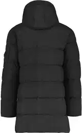 Steppjacke LERROS LERROS Warm geftterte Steppjacke mit abnehmbarer Kapuze , Herren, Gr. L, schwarz, 100% Polyester, Langarm, Jacken, Wasser_Wind_Atmung