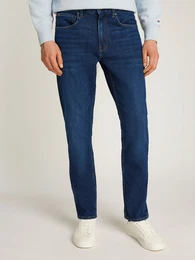 Straight-Jeans , Herren, Gr. 38, Lnge 34, kenai blau, Denim/Jeans, Obermaterial: 99% Baumwolle, 1% Elasthan, unifarben, casual, straight fit knchellang, Jeans, in blauer Waschung