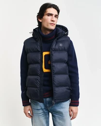 Steppweste ACTIVE CLOUD VEST , Herren, Gr. XXL, blau (evening blau), Web, Obermaterial: 100% Polyamid, casual, regular fit hftlang, Westen