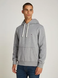 Hoodie ESSENTIAL FLEECE HOODY , Herren, Gr. XXL, grau (medium grau heather), Sweatware, Obermaterial: 60% Baumwolle, 40% Polyester, casual, Langarm, Sweatshirts