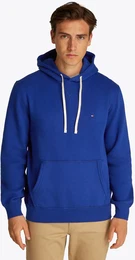Hoodie ESS SEASONAL FLEECE HOODY , Herren, Gr. L, blau (wedge blau), Sweatware, Obermaterial: 60% Baumwolle, 40% Polyester, unifarben, casual, bequem hftlang, Langarm elastischer Bund, Sweatshirts, mit Logostickerei