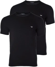 T-Shirt T-Shirt 2er Pack , Herren, Gr. XL, schwarz, Obermaterial: 95% Baumwolle CO. 5% Elasthan EL., Kurzarm, Shirts