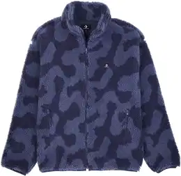 Fleecejacke MEN'S FULL ZIP SHERPA PULLOVER , Herren, Gr. L, shadow lila, lavender ash, Fleece, Obermaterial: 100% Polyester, unifarben, sportlich, Langarm, Jacken
