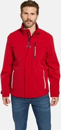 Softshelljacke Softshelljacke ZORVENTO , Herren, Gr. 50, rot, casual, regular fit, Jacken, mit bedrucktem Innenfutter