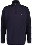 GANT Herren Sweatshirt Regular Shield Half Zip Sweat blau