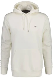 Sweatshirt Sweatshirt REGULAR SHIELD HOODIE , Herren, Gr. M, beige (ecru), Obermaterial: 78% Baumwolle CO. 22% Polyester PES., Sweatshirts