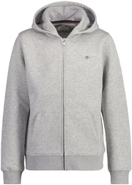 Sweater Sweatjacke Shield Zip Hoodie , Jungen, Gr. 176, grau, Obermaterial: 78% Baumwolle CO. 22% Polyester PES., Sweatshirts