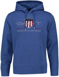 Gant Hoodie REG ARCHIVE SHIELD HOODIE Blau/Vintage Blue