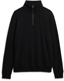 Sweatshirt Sweatshirt Essential Logo Henley , Herren, Gr. L, schwarz, Obermaterial: 70% Baumwolle CO. 30% Polyester PES., Sweatshirts