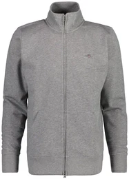 Sweater Sweatjacke Regular Shield Full Zip Sweat , Herren, Gr. XXXL, grau, Obermaterial: 87% Baumwolle CO. 13% Polyester PES., Sweatshirts