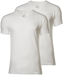 T-Shirt T-Shirt 2er Pack , Herren, Gr. M, wei, Obermaterial: 100% Baumwolle CO., Kurzarm, Shirts