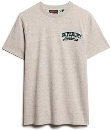 T-Shirt T-Shirt Embroider Superstate Logo Tee 1er Pack , Herren, Gr. L, grau, Obermaterial: 100% Baumwolle CO., Kurzarm, Shirts