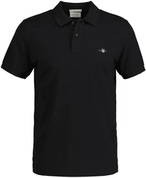 Gant Poloshirt REGULAR SHIELD Schwarz/Braun/Dunkelblau