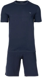 Pyjama Pyjama , Herren, Gr. M, blau (marine), Obermaterial: 95% Aramid AR. 5% Elasthan EL., Homewear-Sets