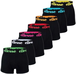 Boxershorts Boxershort YEMA 7 Pack Boxer Shorts 7er Pack , Herren, Gr. XXXL, schwarz, multi2, Obermaterial: 95% Baumwolle CO. 5% Elasthan EL., Unterhosen
