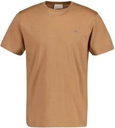 T-Shirt T-Shirt Reg Shield 1er Pack , Herren, Gr. M, grn (khaki), Obermaterial: 100% Baumwolle CO., Kurzarm, Shirts
