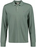 GANT Herren Poloshirt Regular Shield Longsleeve Pique Rugger Grün