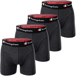 Boxershorts Boxershort 4er Pack , Herren, Gr. S, grau (grau meliert), Obermaterial: 95% Baumwolle CO. 5% Elasthan EL., Unterhosen