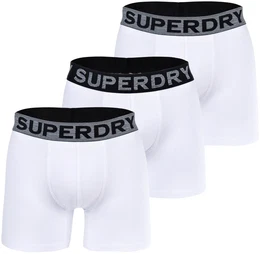 Boxershorts Boxershort BOXER TRIPLE PACK 3er Pack , Herren, Gr. M, wei, Obermaterial: 95% Baumwolle CO(Bio). 5% Elasthan EL., Unterhosen