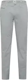Chinohose Style FABIO IN , Herren, Gr. 40, Lnge 36, grau (hellgrau), 97% Baumwolle, 3% Elasthan, Hosen